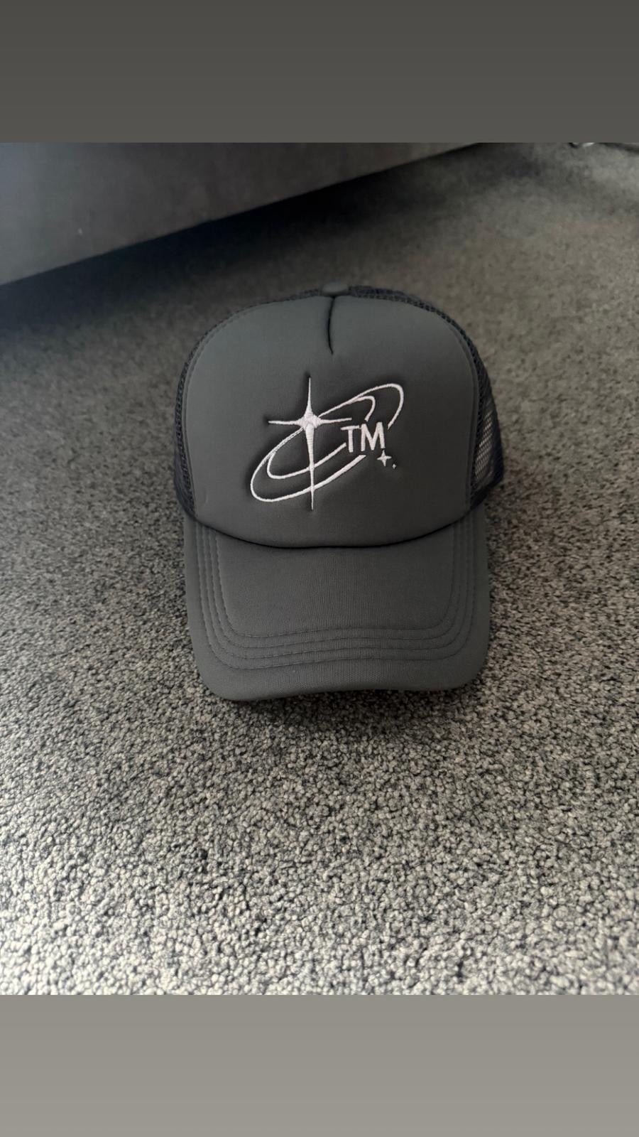 Dark grey galaxy cap