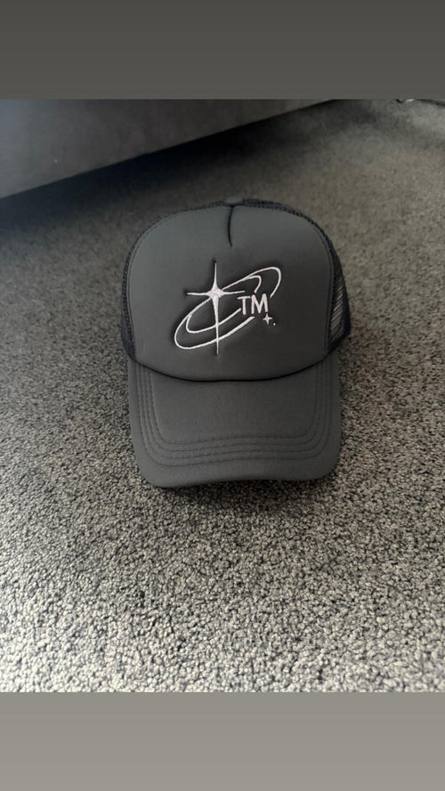 Dark grey galaxy cap